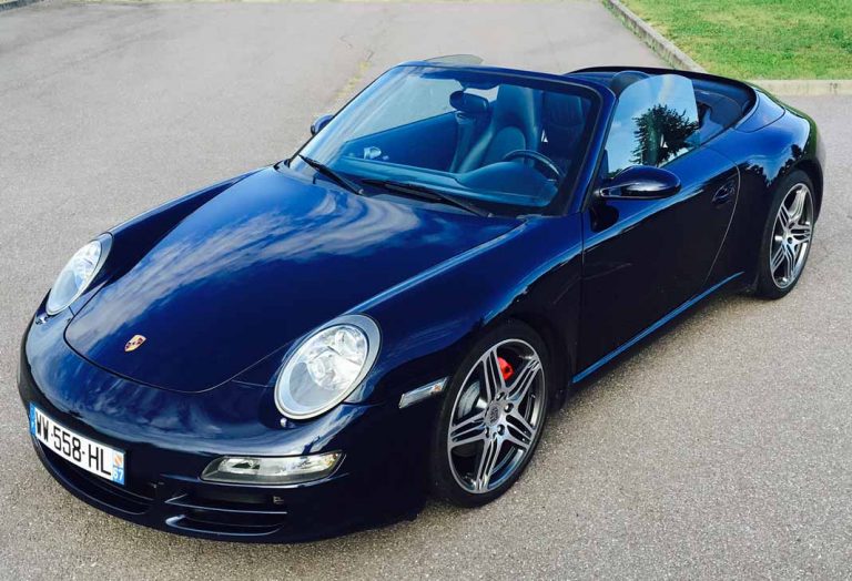 Cote porsche 911 type 997 cabriolet de 2005