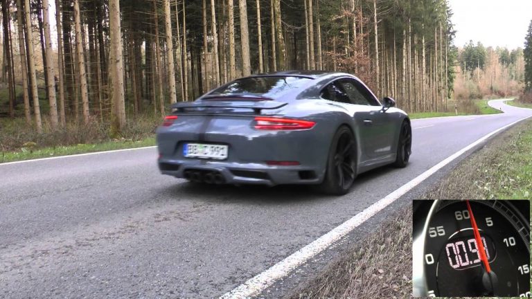 TECHART – Powerkit et échappement pour Porsche 911 (991 Phase 2) Carrera S / 4 / 4S et Turbo S