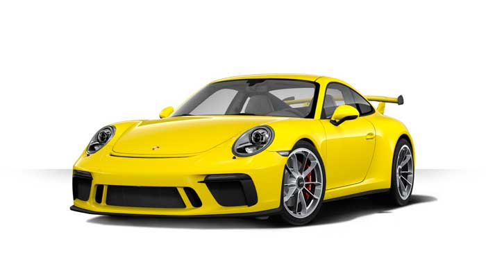 porsche 911 991 MK2 GT3 05 jaune racing série