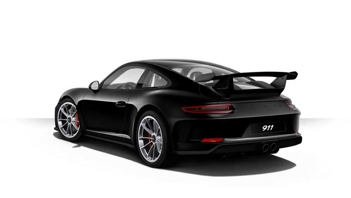 porsche 911 991 MK2 GT3 06 noir série