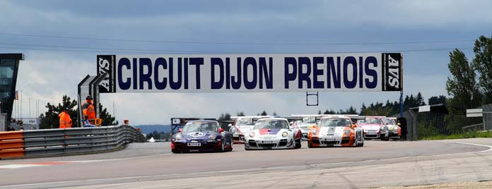 Circuit Dijon Prenois Meeting Club Porsche Motosport