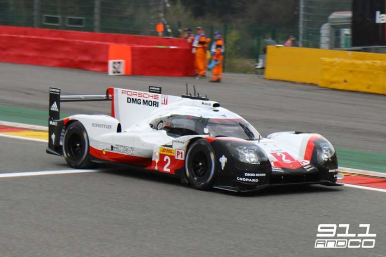 WEC  – 2ème manche à SPA, une 919 Hybrid sur le podium