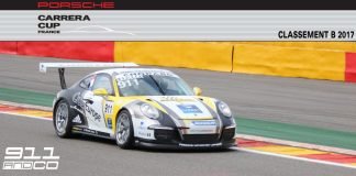 bandeau classement Porsche Carrera Cup B france 2017 categorie a