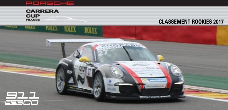 Classement de la Porsche Carrera Cup 2017 – Catégorie Rookies