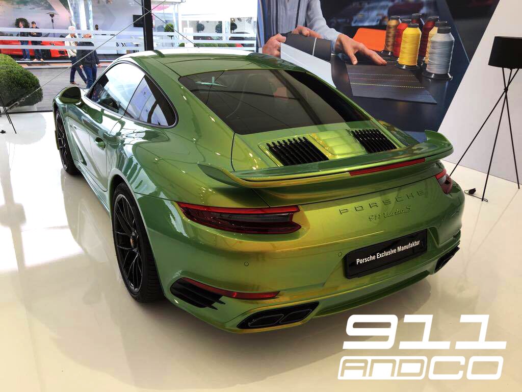 Porsche 911 Turbo S vert Python