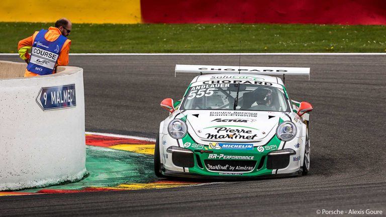 De Narda talonne Andlauer au Classement de la Porsche Carrera Cup A