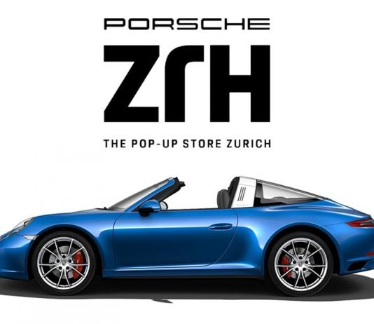 porsche pop-up store Zürich