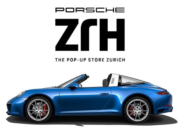 porsche pop-up store Zürich