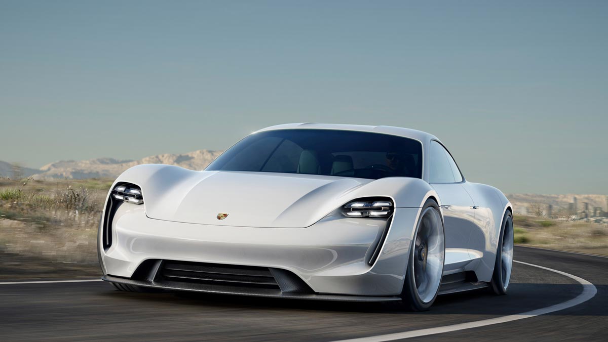 Porsche Mission E & ionity réseau européen stations charges véhicules électriques