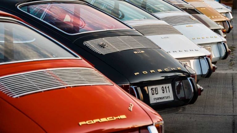 evolution cote porsche 911 occasion