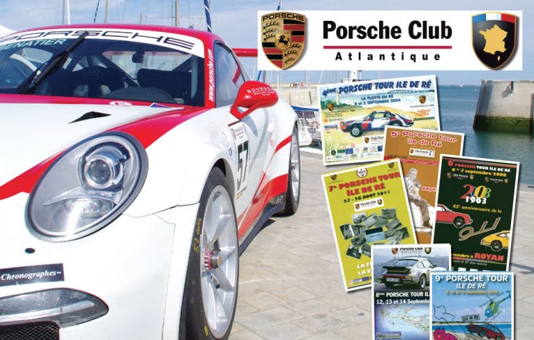 10 ème Porsche Tour Ile de Ré ! L’édition célébrant les 20 ans du club !