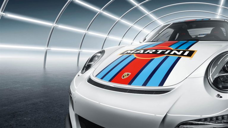 Porsche livrée Martini