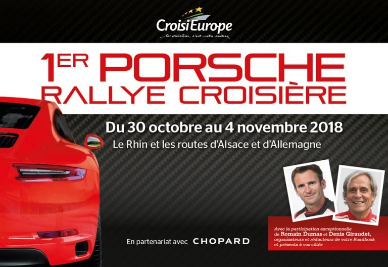 Porsche Rallye Croisière : embarquez avec Romain Dumas & Denis Giraudet