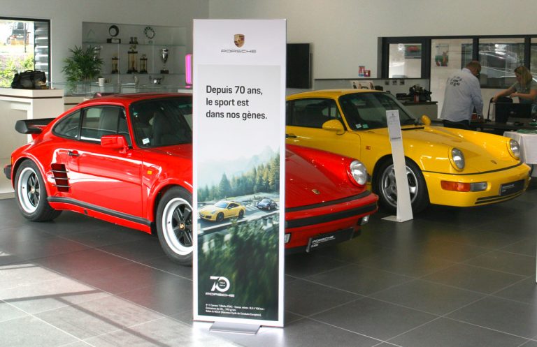 70 ans de la Marque au Centre Porsche Classic de Rouen