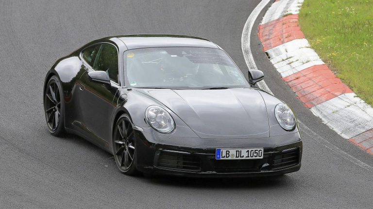 La future Porsche 911 type 992 de nouveau sur le Nürburgring