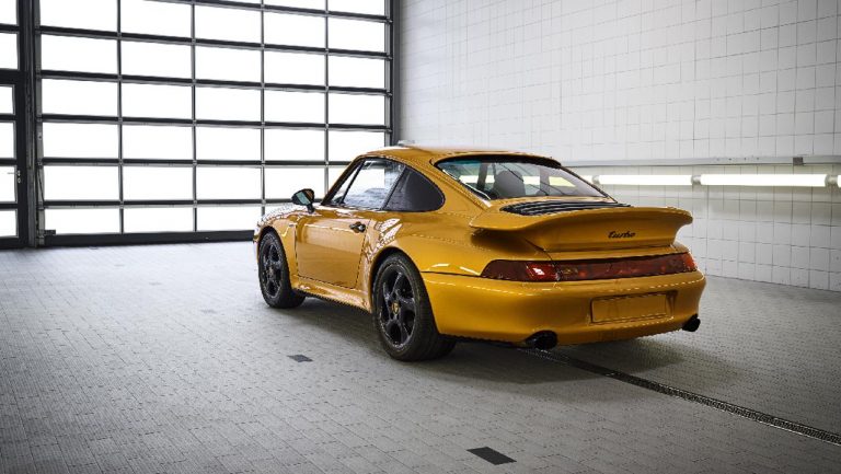 Porsche Project Gold : une exceptionelle 911 type 993 Turbo S !