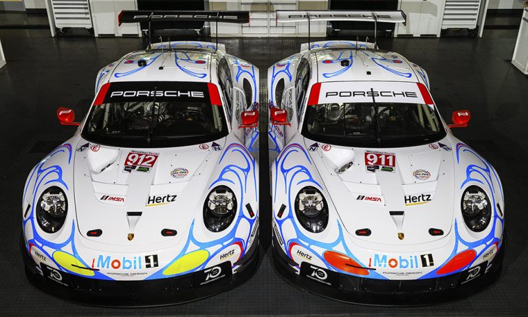 Deux livrées historiques pour les 911 RSR au Petit Le Mans