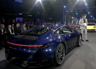 Presentation nouvelle Porsche 911 992