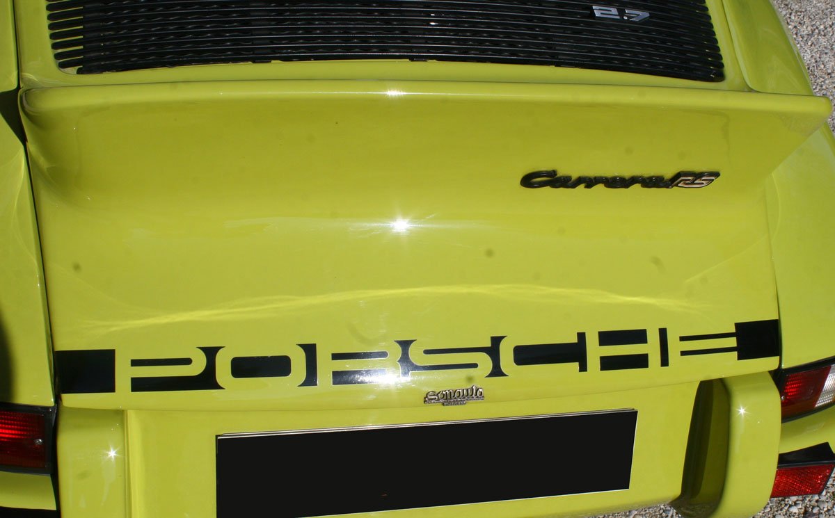 Bâche intérieure pour Porsche 911 carrera 4 (1973 - 1989)