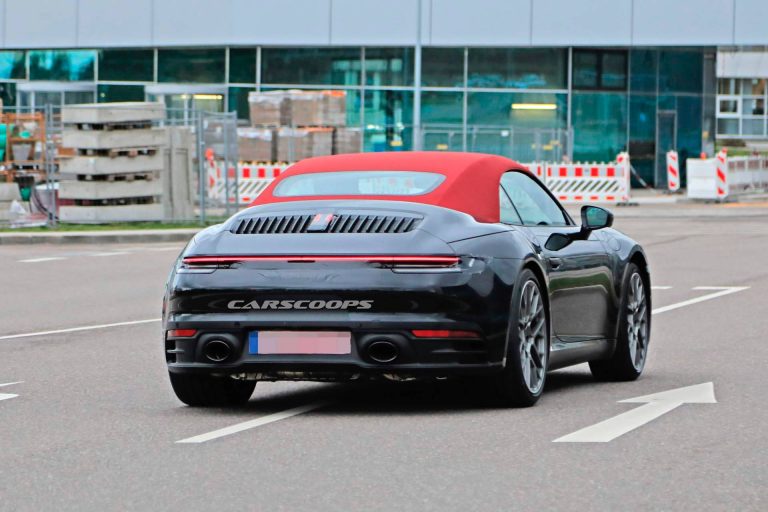 La nouvelle Porsche 911 (992) Cabriolet se concrétise…