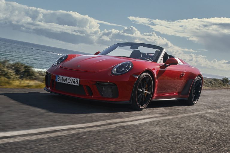 La Porsche 911 (991) Speedster de série a été présentée