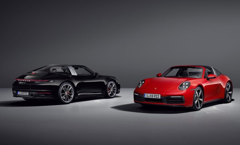 La Porsche 911 (992) Targa fait son entrée