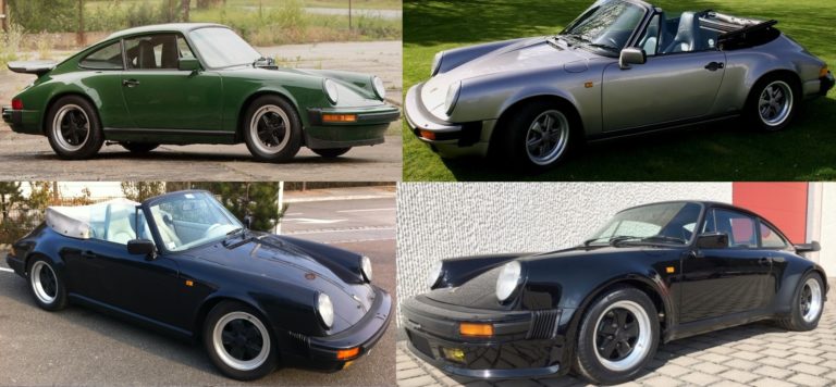 Guide d’achat des Séries Exclusives 3.2L ST, Kenwood le Mans Sonauto, Club Sport, 250 000ème Ex, 25ème Anniversaire, et 3.3L Turbo S Sonauto.