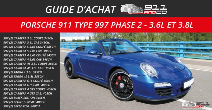 guide d'achat Porsche 911 Type 997 Carrera Phase 2