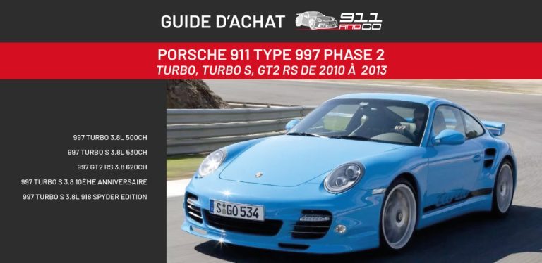 Guide d’achat-Porsche 997 Turbo, Turbo S, GT2 RS de 2010, 2011, 2012 et 2013.