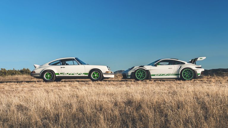 Porsche au Salon Rétromobile du 1er au 5 février 2023 : la 911 GT3 RS et une 911 Carrera RS 2.7 à l’honneur