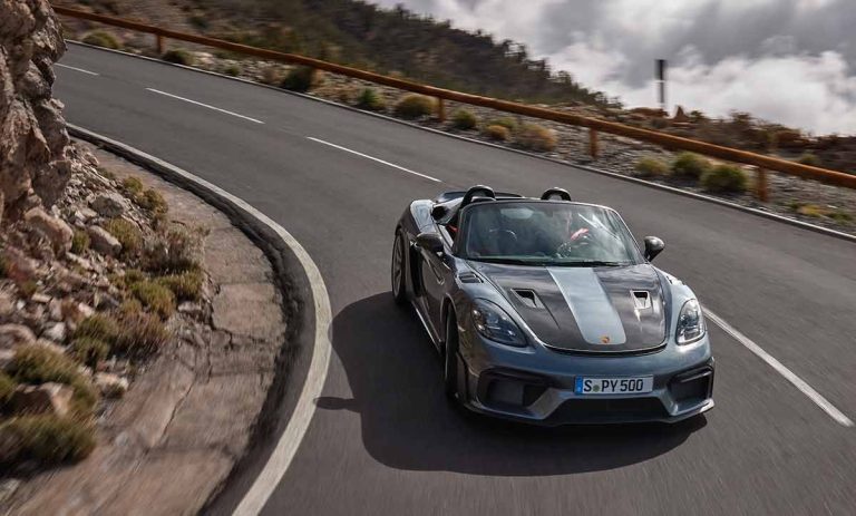 <strong>Porsche 718 Spyder RS : un adieu hors normes… et de 500 chevaux !</strong>